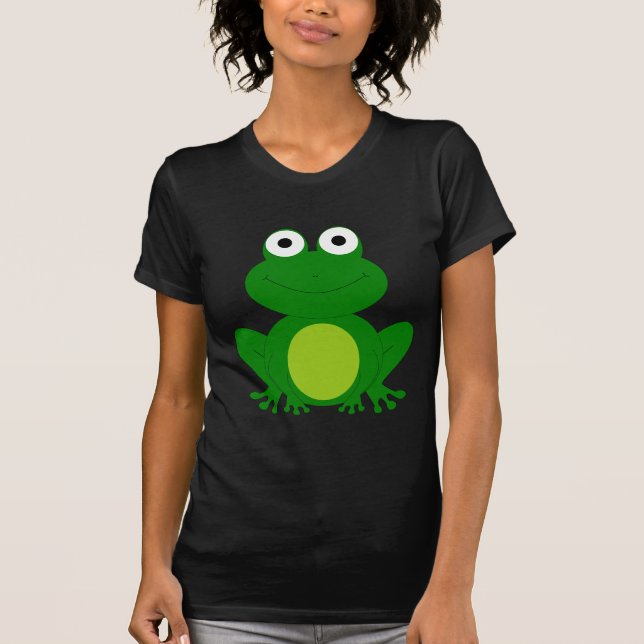 Charming cartoon frog T-Shirt (Front)