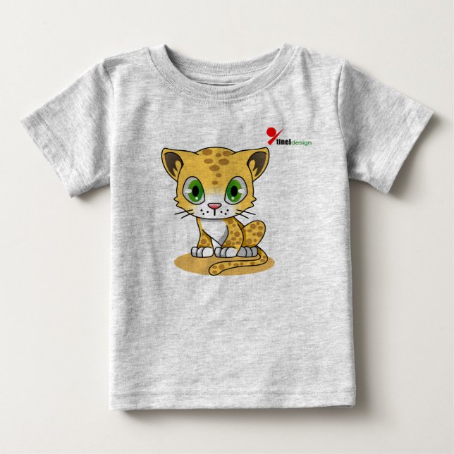 Charming Cat Baby T-Shirt (Front)