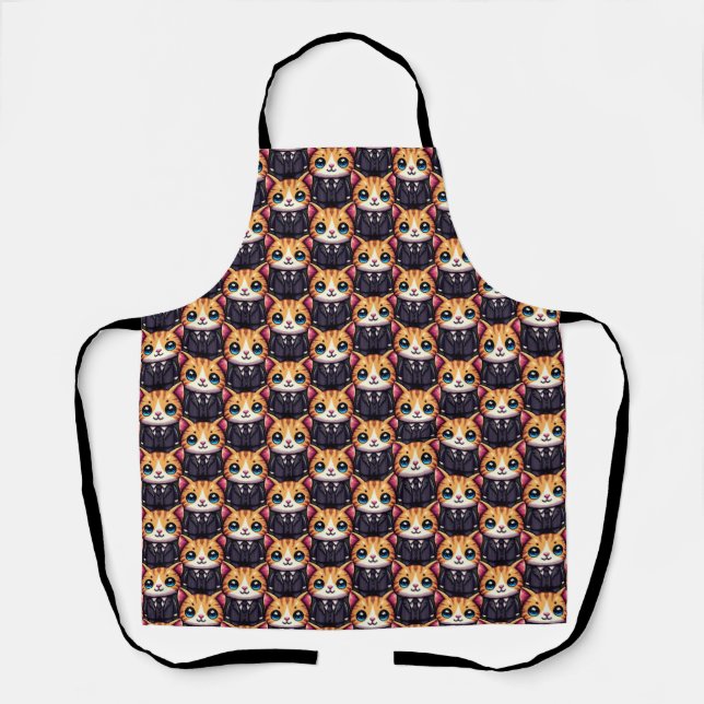 Charming Cat Executive Apron (Front)