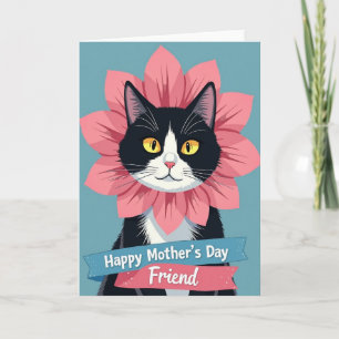 Charming Cat Mothers Day Card