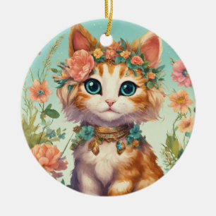 "Charming Cat Ornaments - Perfect for Cat Lovers"