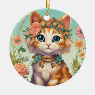 "Charming Cat Ornaments - Perfect for Cat Lovers"