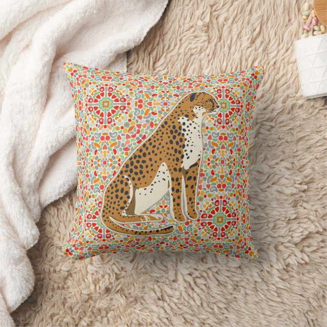 Charming Cheetah Cushion (Blanket)