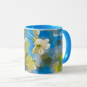 Charming Cherry Blossoms Mug