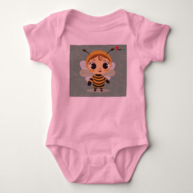 Charming Child Baby Bodysuit  (Front)