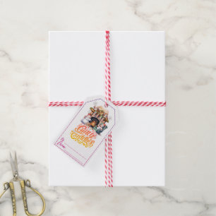 Charming Christmas gift tags for a cosy holiday