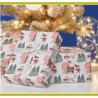 Charming Christmas Trees Santa Elves Snow