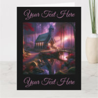 Charming Church in a Heavenly Autumn Forest