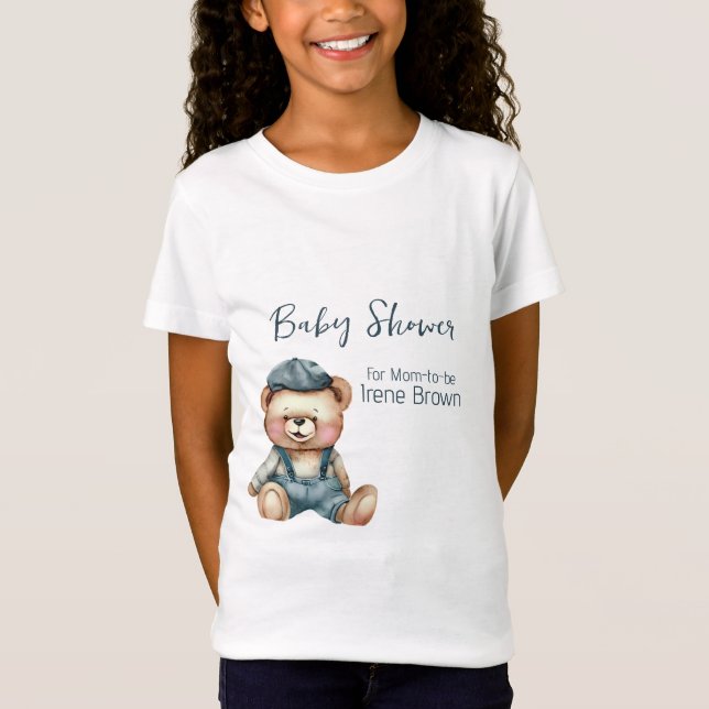 Charming Cosy Baby Shower T-Shirt (Front)