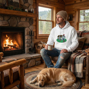 Charming Cottage Style House with Garden Hoodie