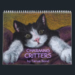 Charming Critters calendar 2010<br><div class="desc">Calendar with original illustrations by Tanya Bond. Would make a perfect present for anyone who loves animals!</div>