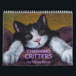 Charming Critters calendar 2010<br><div class="desc">Calendar with original illustrations by Tanya Bond. Would make a perfect present for anyone who loves animals!</div>