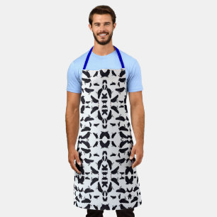Charming crows with gifts apron