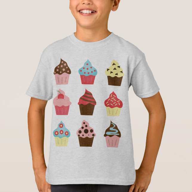 Charming Cupcakes T-Shirt (Front)