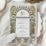 Charming Daisy Floral 90th Foil Birthday Party<br><div class="desc">Celebrate a 90th birthday with this charming daisy floral party invitation. The design features intricate daisy and foliage motifs in soft green, white, and golden tones, beautifully enhanced with luxurious gold foil accents. The delicate artwork, combined with classic fonts, creates a sophisticated and timeless look, perfect for honouring such a...</div>