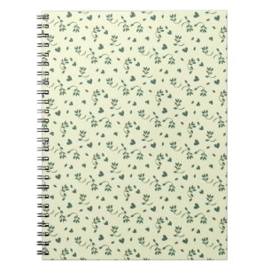 Charming Ditsy Print Spiral Notebook