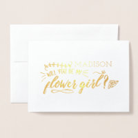 Charming Doodles Be My Flower Girl