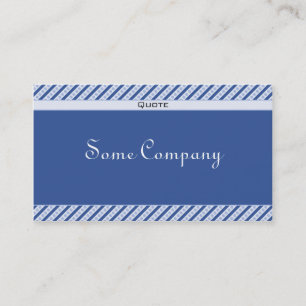 Charming Dots And Stripes (Twinkle) Business Card