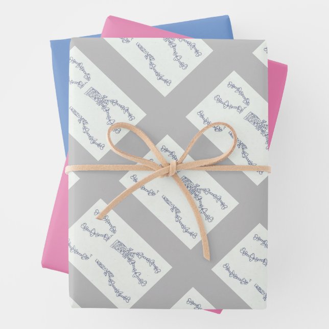 Charming Enchantment  Wrapping Paper Sheet (In situ)