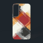 Charming Fall Plaid Samsung Galaxy Case<br><div class="desc">Celebrate the beauty of autumn with the Charming Fall Plaid Case for Samsung Galaxy S22. This stylish case showcases an adorable, seamless plaid pattern in rich autumn colours like deep red, warm orange, and classic grey, capturing the essence of the season. Crafted from high-quality materials, it provides excellent protection against...</div>