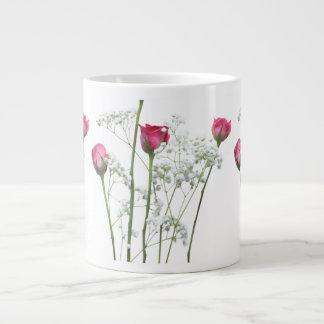 Charming Floral Mug with Delicate Watercolor Flowe