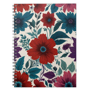 Charming Floral  Notebook