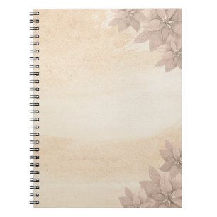 Charming Floral Notebook