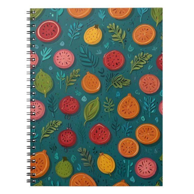 Charming Floral Notebook  (Front)