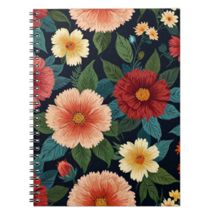 Charming Floral  Notebook