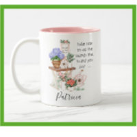 Charming Gardener Floral First Name
