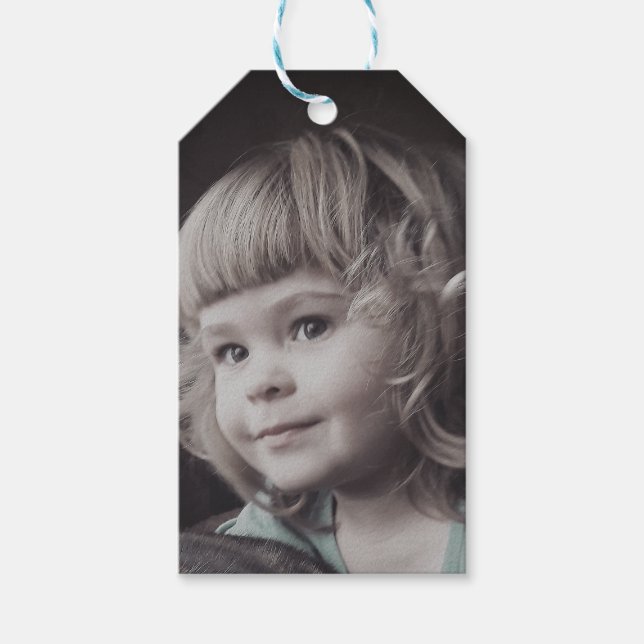 Charming girl gift tags (Front)