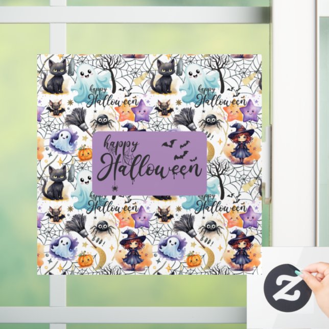 Charming Halloween Window Cling (Home)