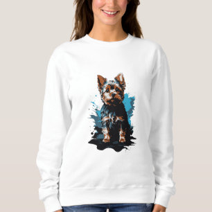 Charming highlighting a Yorkshire Terrier Sweatshirt