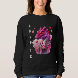 Charming Love is With Heart Animal Valentine's day Sweatshirt