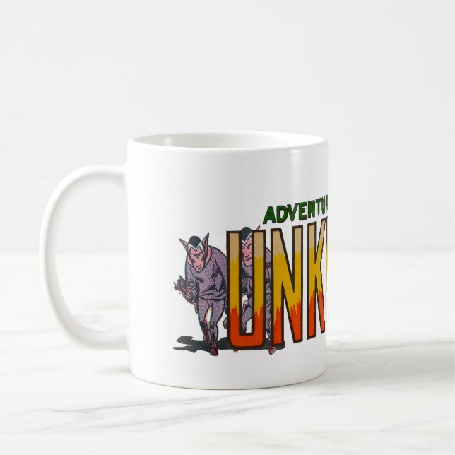 CHARMING MCM TITLE VINTAGE! OLD! QUAINT! COFFEE MUG (Left)