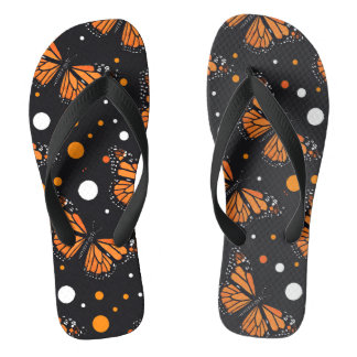 Charming Monarch Madness Butterfly Jandals