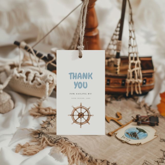Charming Nautical Birthday Gift Tags (Creator Uploaded)