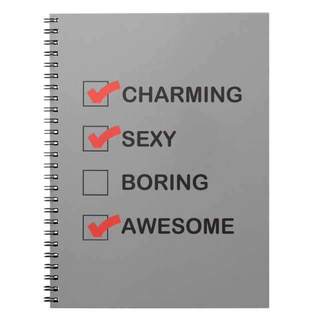 Charming Notebook (Front)