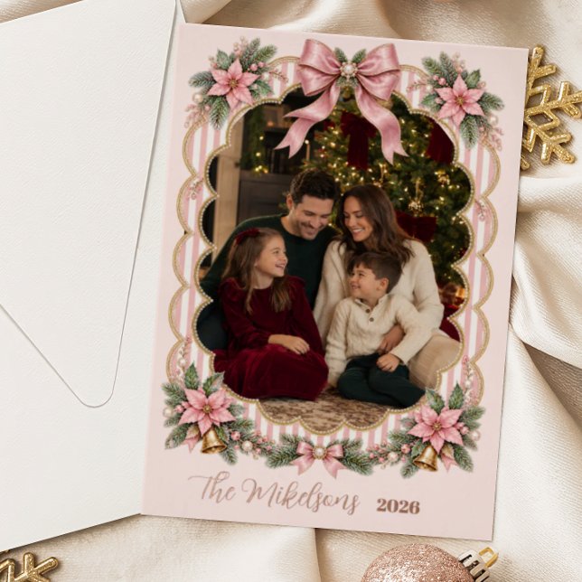 Charming Pink Christmas Florals (Creator Uploaded)