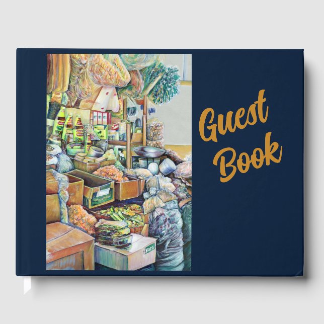 Charming Promises of a fine Tekka Centre Guest Book (Front)