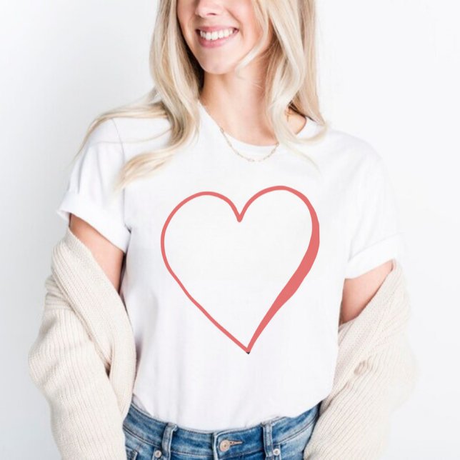  Charming Red Heart Tee for Valentine's Day (Creator Uploaded)