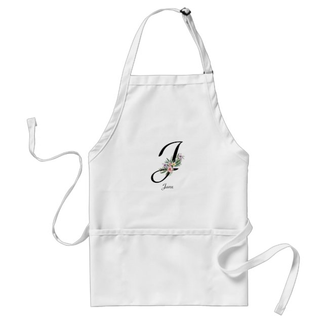 Charming Retirement Keepsake Personalised monogram Standard Apron (Front)