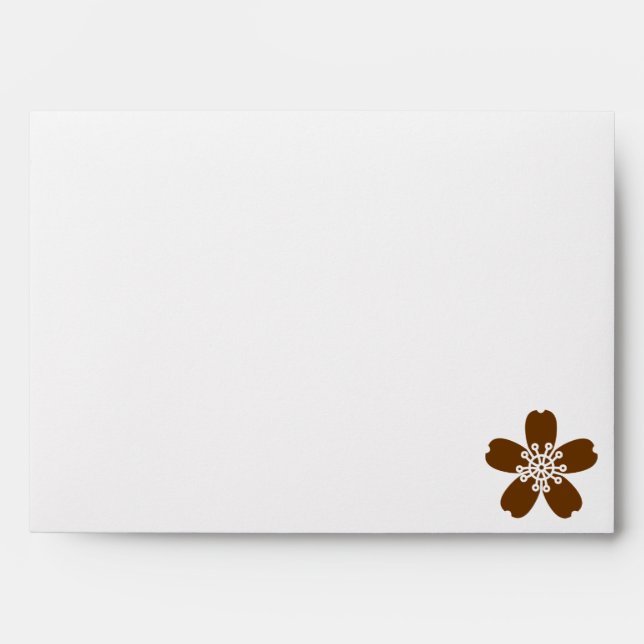 Charming Sakura in Chocolate Envelopes (Front)