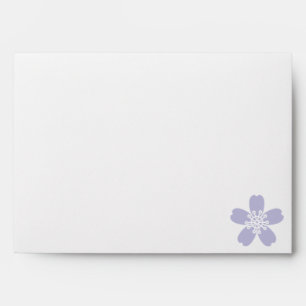 Charming Sakura in Lavender Envelopes
