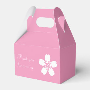 Charming Sakura in Petal Pink Favour Box