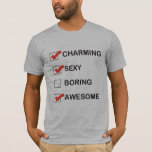 Charming T-Shirt<br><div class="desc">© Lonely Island Technologies.</div>