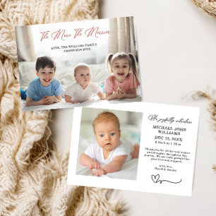 Charming The More The Merrier Baby Announcement