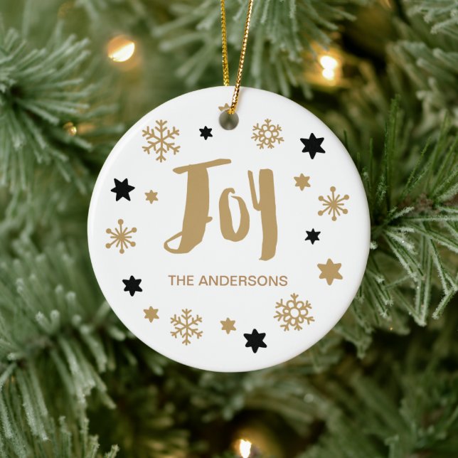 Charming Trendy Joy Holiday Ceramic Tree Decoration (Tree)
