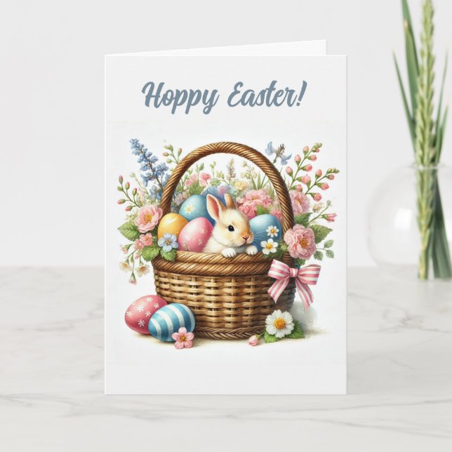 Charming Vintage Easter Card (Front)