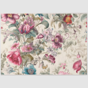 Charming Vintage Inspired Decoupage Tissue Paper